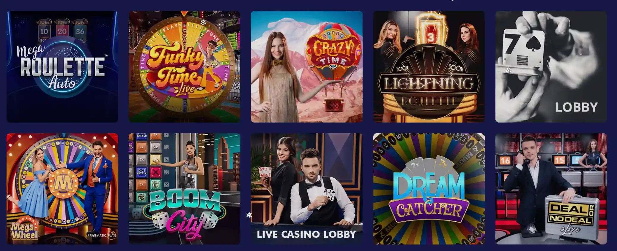 PinoCasino Live Casino